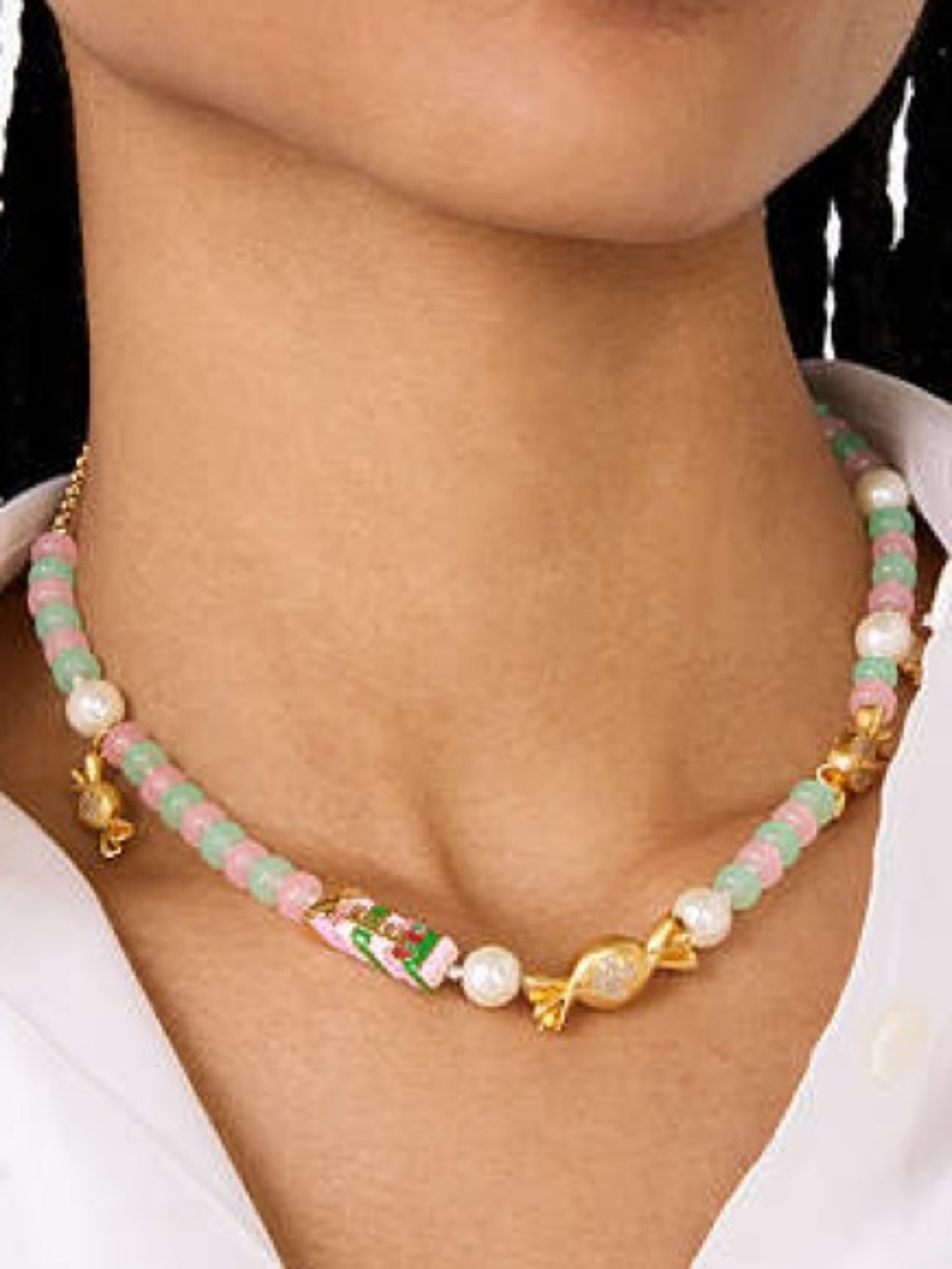 Kate Spade Treat Yourself Candy Charm Necklace NWT